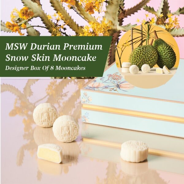 MSW Durian Premium Snow Skin Mooncake