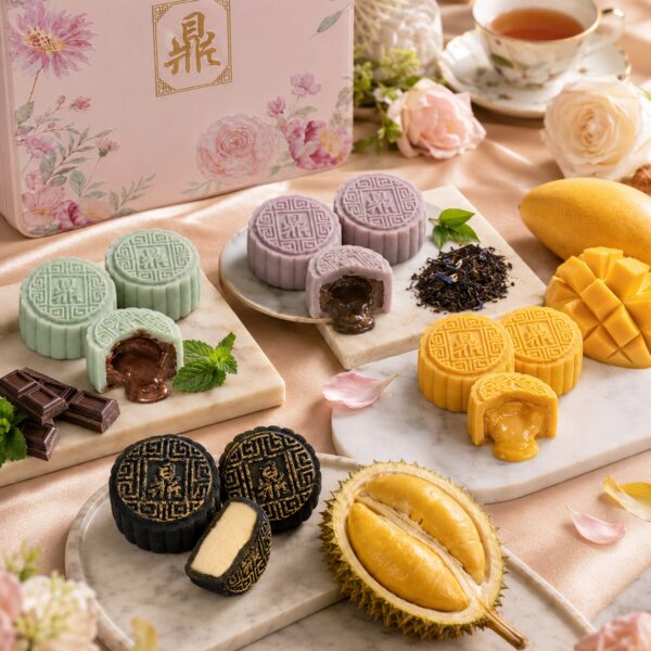 Assorted Lava Snow Skin Mooncakes