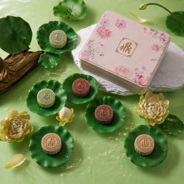 Assortment of Snow Skin Mooncakes — 6 Pieces