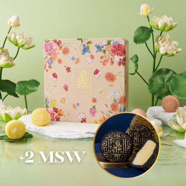 MSW and Assorted Snow Skin Mooncake - 8 pcs in Designer Mooncake Box
