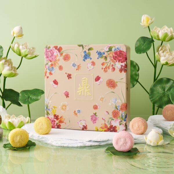Assortment of Premium Snow Skin Mooncakes - 6 pcs in Designer Mooncake Box