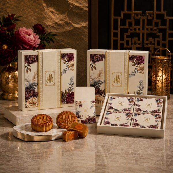 Classic 4-Piece Mooncake Gift Box