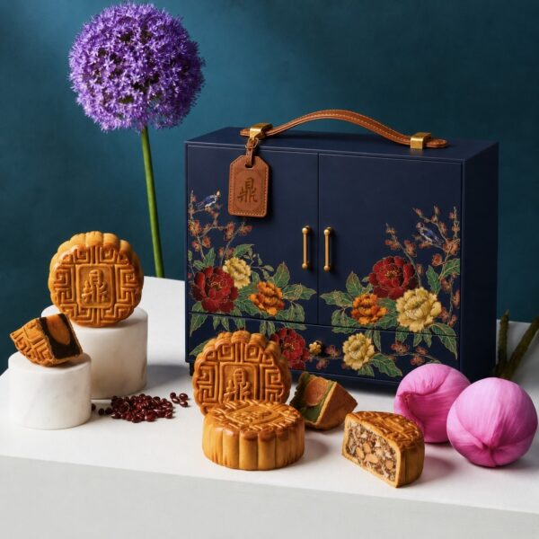 Premium 4-Piece Mooncake Gift Box