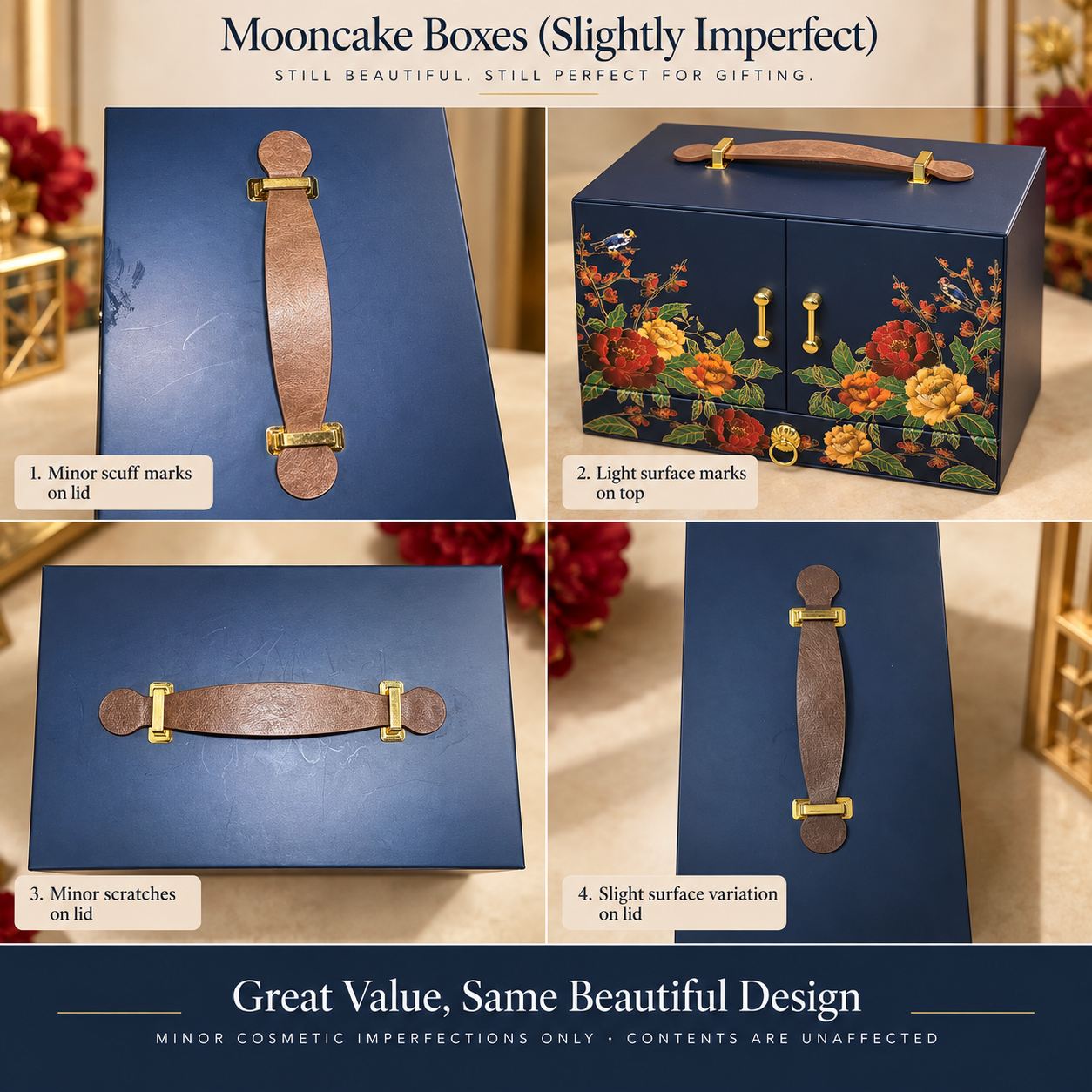 Ding Perfect Inside — Premium Assortment Mooncake Box (Slight Blemishes) - Image 2